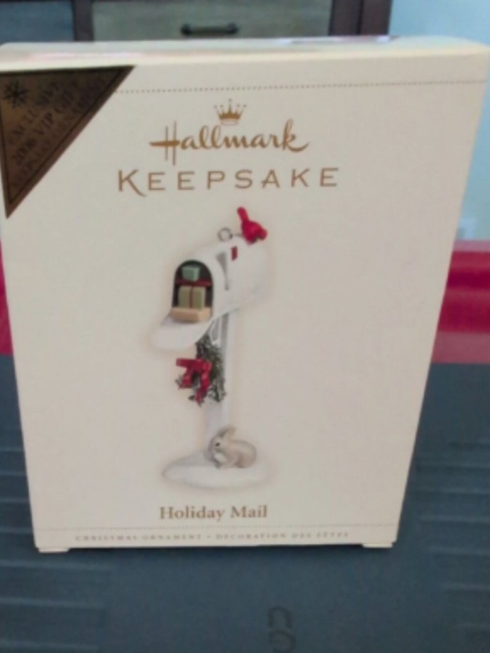 Hallmark Keepsake Holiday Mail 2006 Christmas Mailbox Ornament Exclusive VIP